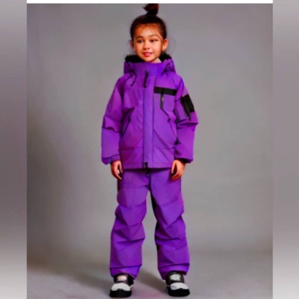 Outerstuff purple snow pantS size 14(L)